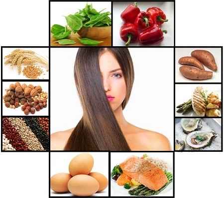 vitamina b para el cabello