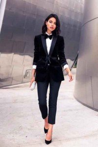 Terciopelo, blazer negro