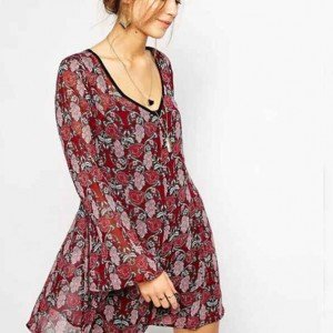 estilo minimalista, vestido, flores