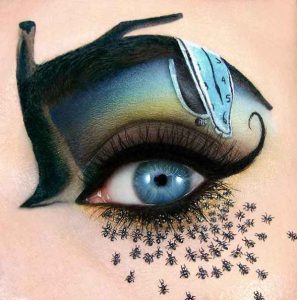maquillaje de ojos, tendencias, Dalí